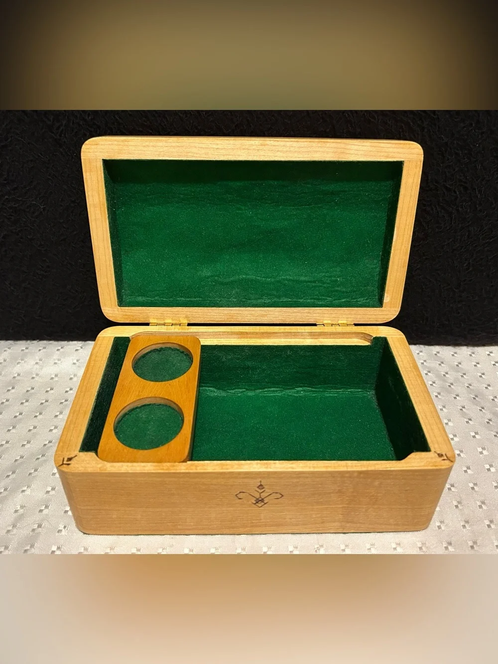 Handmade Jewelry Box Medium Pocket Watch Holder Stunning Workmanship